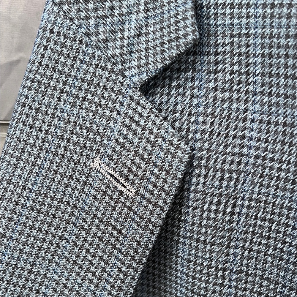 Ralph Lauren Blue Checkered Blazer